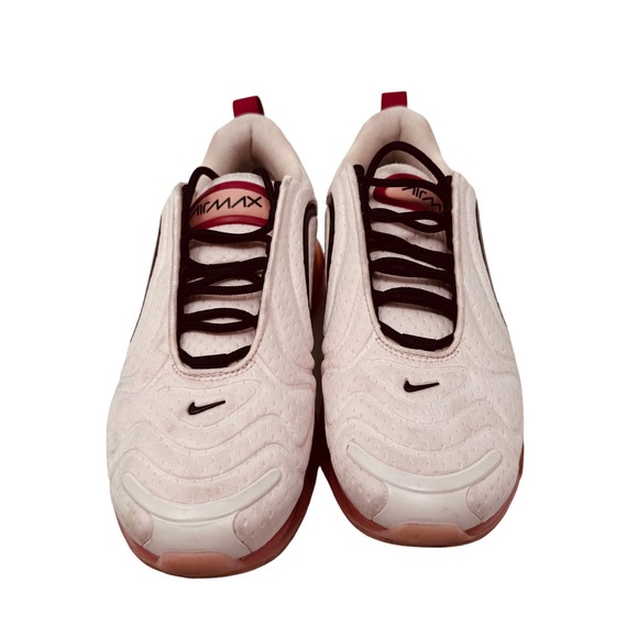 Nike Air Max 720 Sneakers AR9293 602 Lace Up Light Soft Pink/Gym Red Size 8.5 - Picture 6 of 9
